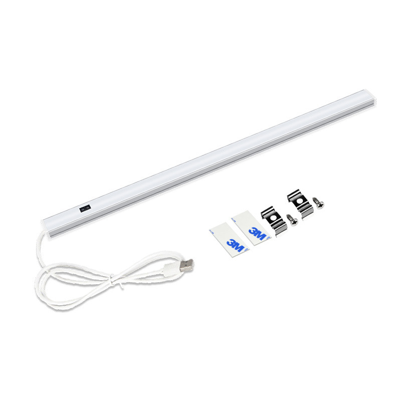 Quality 5V USB Led Cabinet Light Hand Sweep Sensor Bar Hard Showcase Laminate Under Closet Kitchen Counter for sale