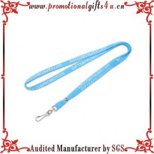 Quality Blue Tubular lanyard for promotional gifts for sale
