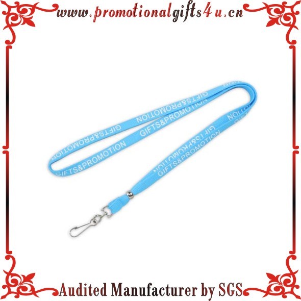 Quality Tubular Lanyard with Metal Hook for sale
