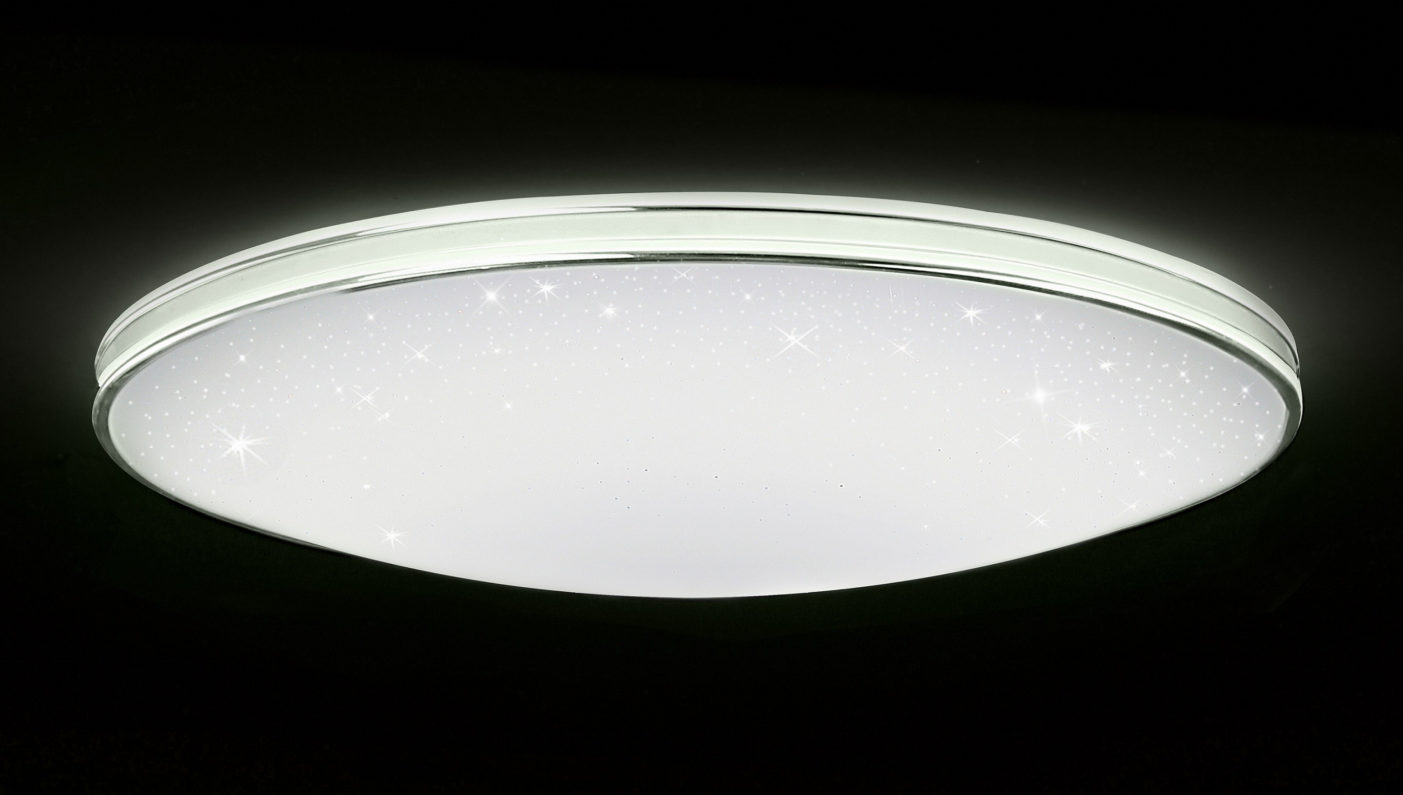Quality Dual Control Large LED Ceiling Lights φ530mm×120mm Eye Protection With High Power Factor for sale