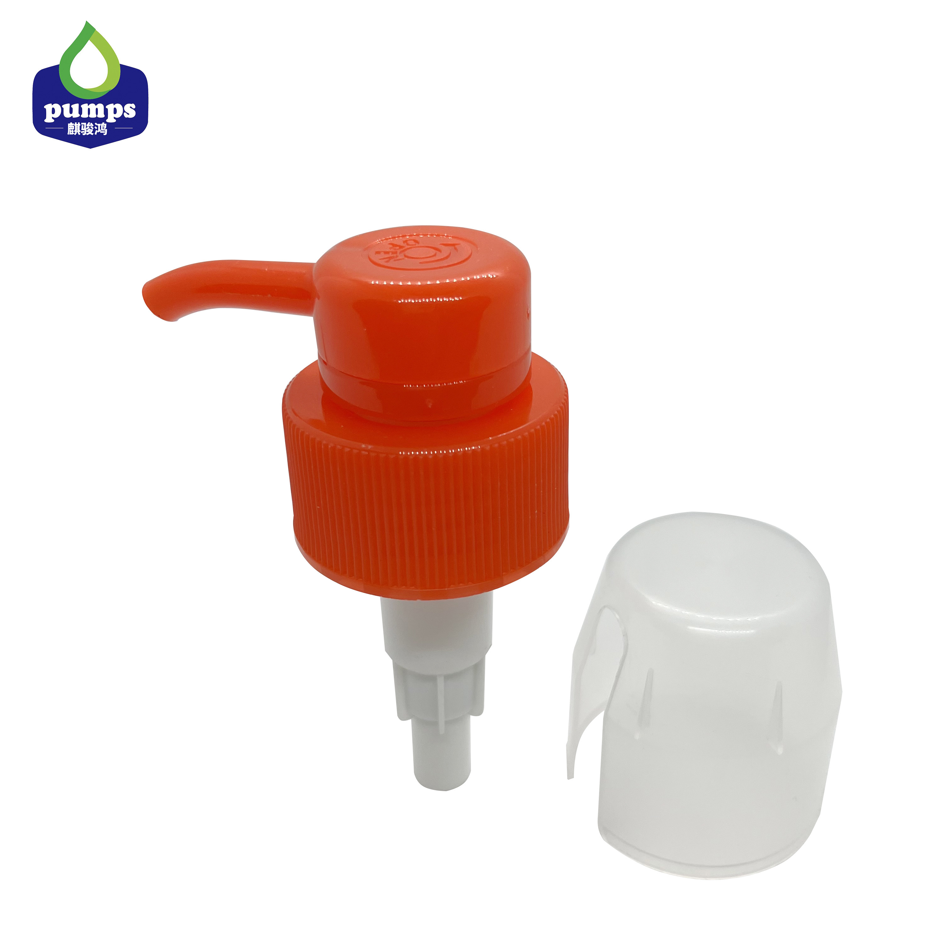 Quality Plastic lotion pump with caps size 38/415 4cc directly manufacturer from China for sale