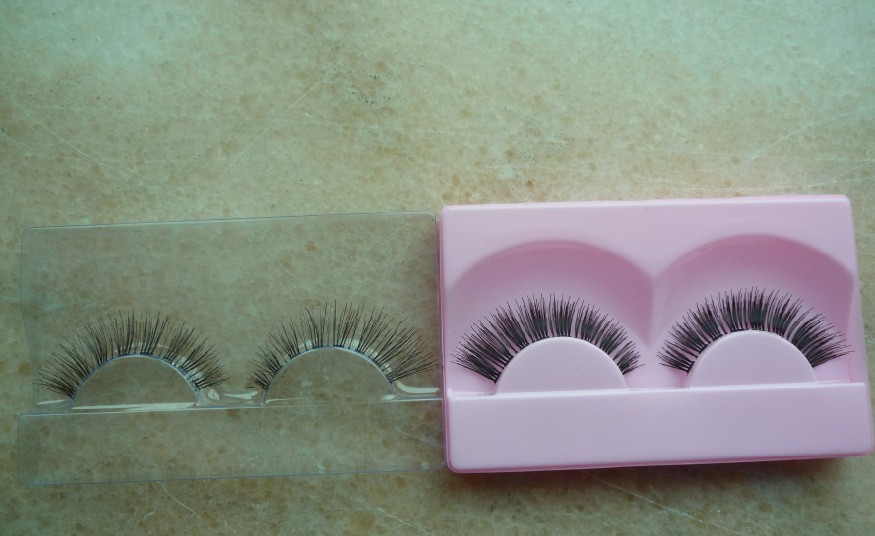 Quality Red Synthetic Mink Glitter False Eyelashes for sale