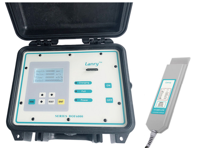 Quality 4-20mA Portable Doppler Ultrasonic Flow Meters For 200-6000mm Open Channel for sale