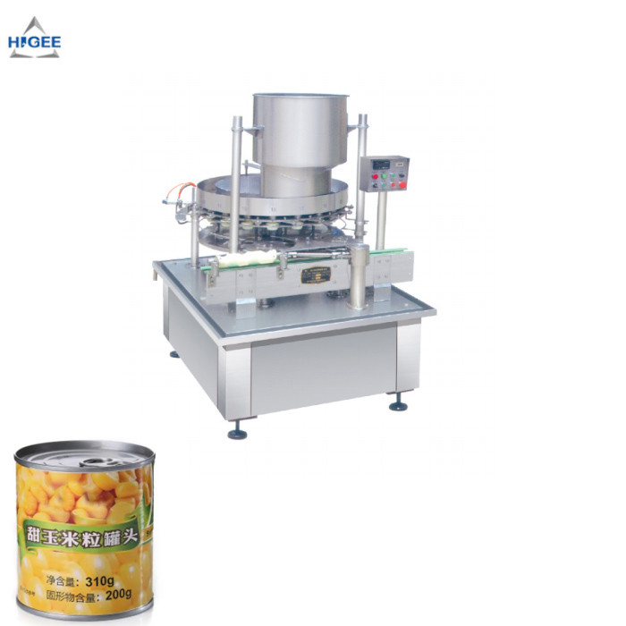 Quality Canned corn filling seaming machine cold glue labeling machine line for sale