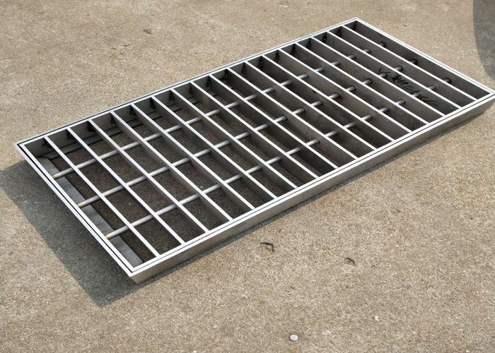 Quality Aluminum Stainless Steel Bar Grating Q325 Grade Powder Coated for sale