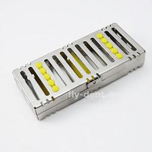 Quality Dental Sterilization Cassette Rack Tray for 5 Dental Surgical Instruments for sale