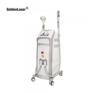 Quality 12 X 12mm Photofacial SHR Diode Laser Hair Removal Multi Function Opt Permanent Machine for sale