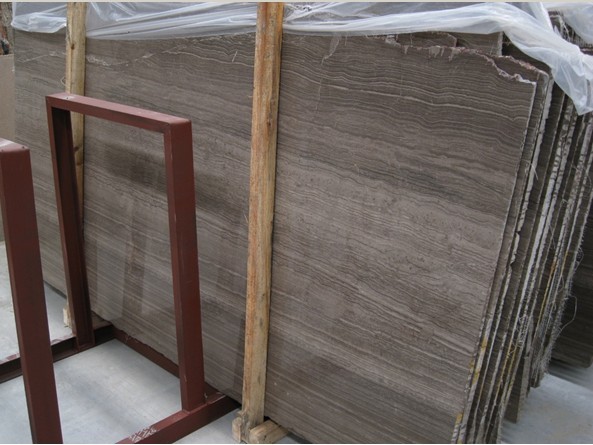 Buy coffee Wooden Vein Marble Slab at wholesale prices