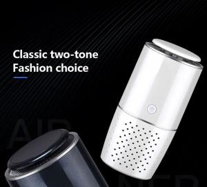 Quality 35m3/h Home Car Mini Cylindrical Smart Air Purifier for sale