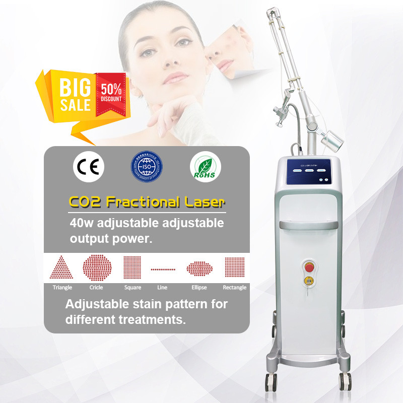 Buy cheap Co2 Fractional Laser With Rf Wrinkles Acne Scar Removal Machine from wholesalers