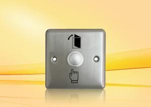 Quality 12V stainless steel push button , exit push button for fingerprint and RFID access control for sale