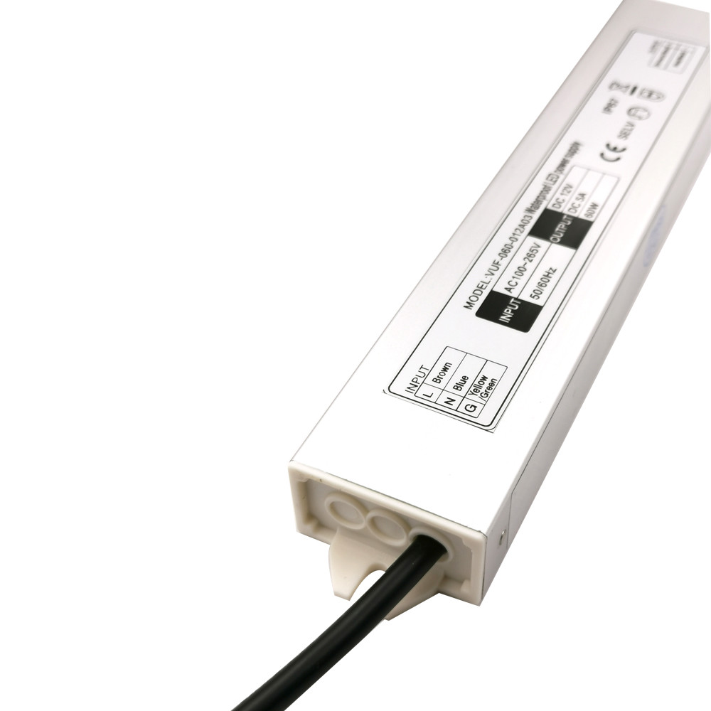 Quality Flicker Free IP67 12V 80W LED Driver Ultralight Constant Voltage LED Power Supply for sale