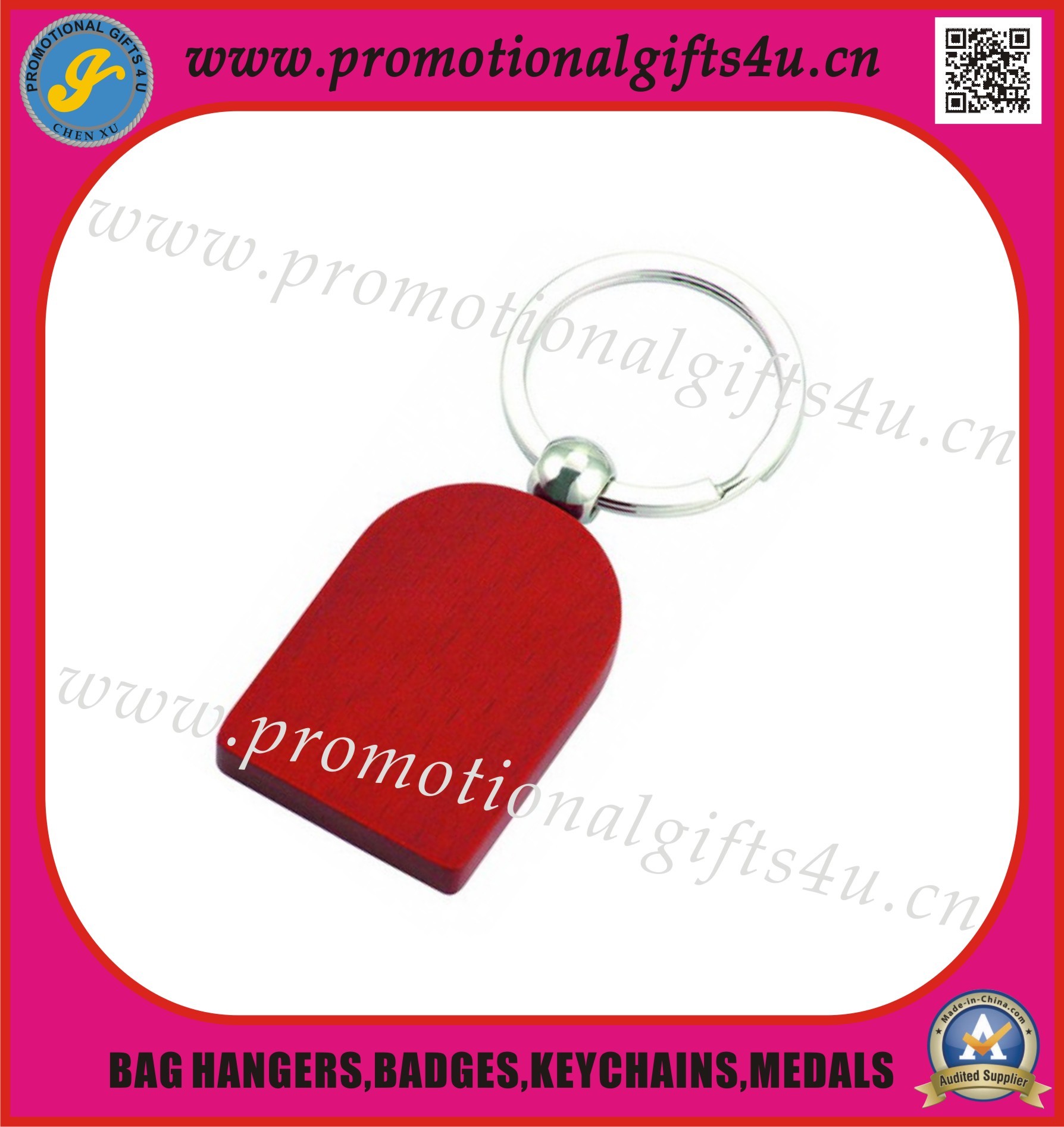 Buy cheap Custom Wood Key Chain for Promotion from wholesalers