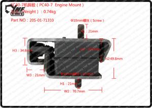 Quality Komatsu Rubber Engine Mounts , PC40 PC50 Excavator Rubber Engine Cushion 20S-01-71310 for sale