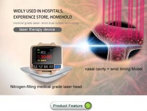 Quality LY-218B Therapeutic Laser Devices , Laser Light Watch Rated Voltage AC 220V for sale