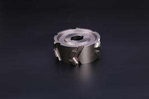 Quality Edge Banding 125 * 30 * 43  Silver Color HSS Material  PCD Milling Cutter for sale