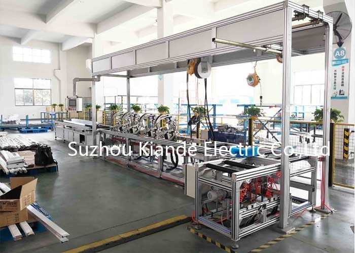 Quality Automatic Reversal Busbar Assembly Line PLC Internet Connection for sale