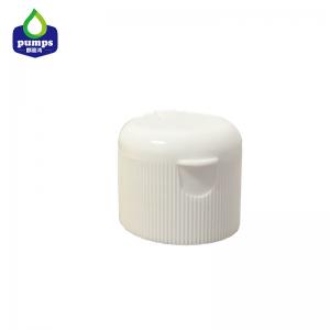 Quality Screw Cap Plastic Lids 20mm 24mm 28mm Cosmetic Packaging Plastic Flip Top Cap for sale