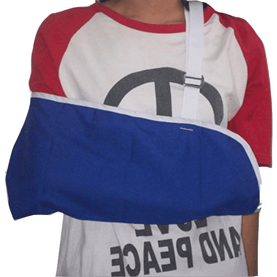 Quality Polyester Cotton Blend Shoulder Arm Brace Envelope Style Adjustable Wide Strap for sale