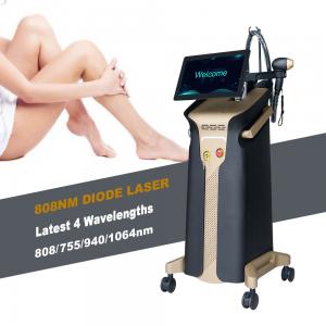 Quality Commercial 808 Diode Laser Hair Removal Machine Portable 600w for sale