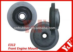Quality Professional Durable Rear Engine Cushion Rubber Engine Mounts For CAT E312 Front for sale