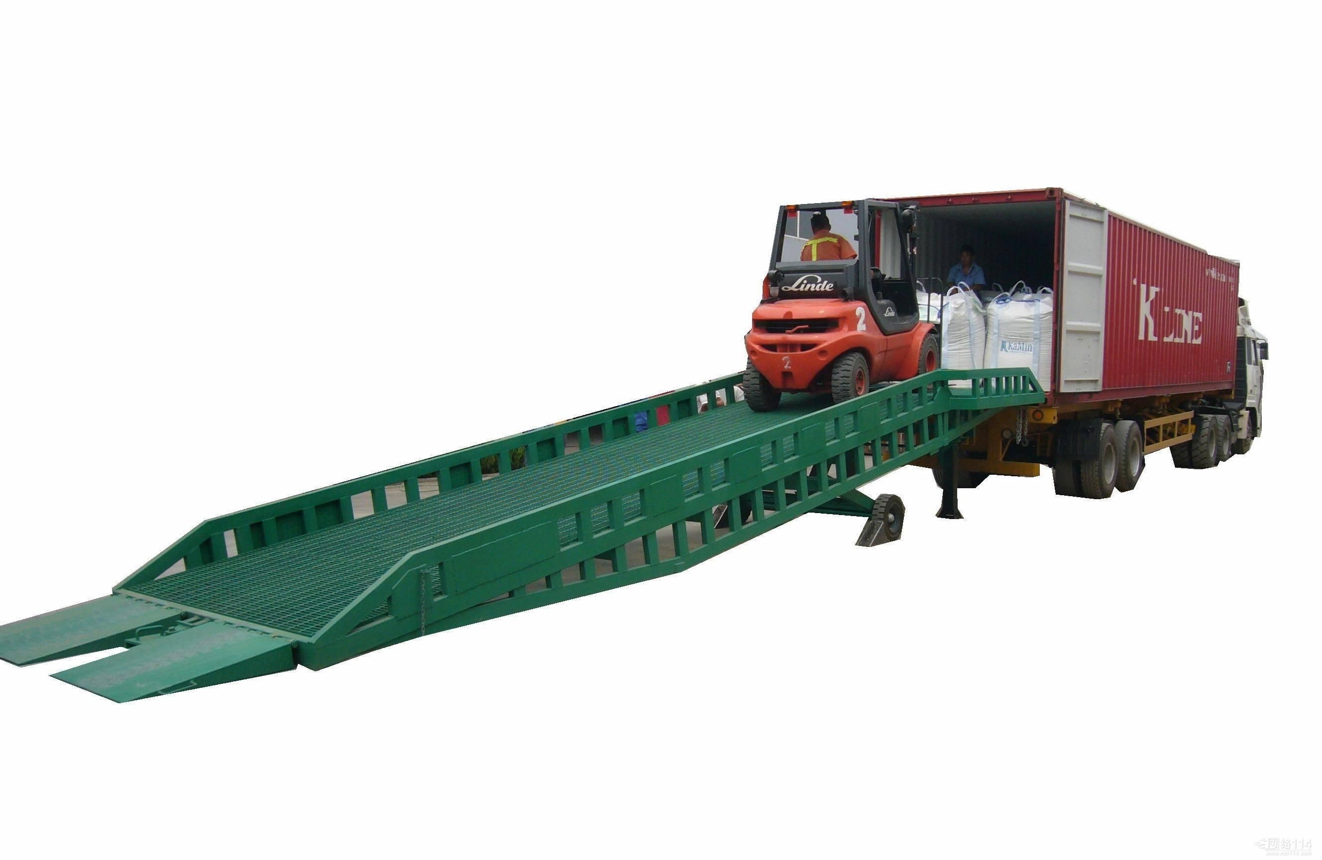 Quality Mobile Yard Ramp for loading and unloading ,move by forklift,mobile loading equipment for sale