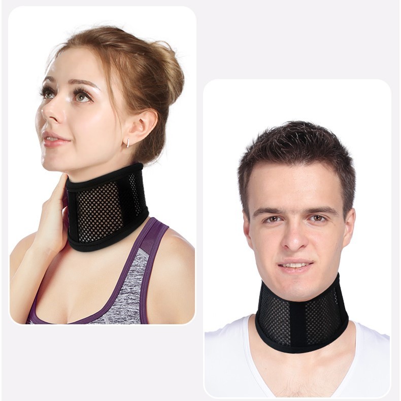 Buy cheap Lightweight Breathable Semi Rigid Cervical Collar With Mesh Fabric from wholesalers