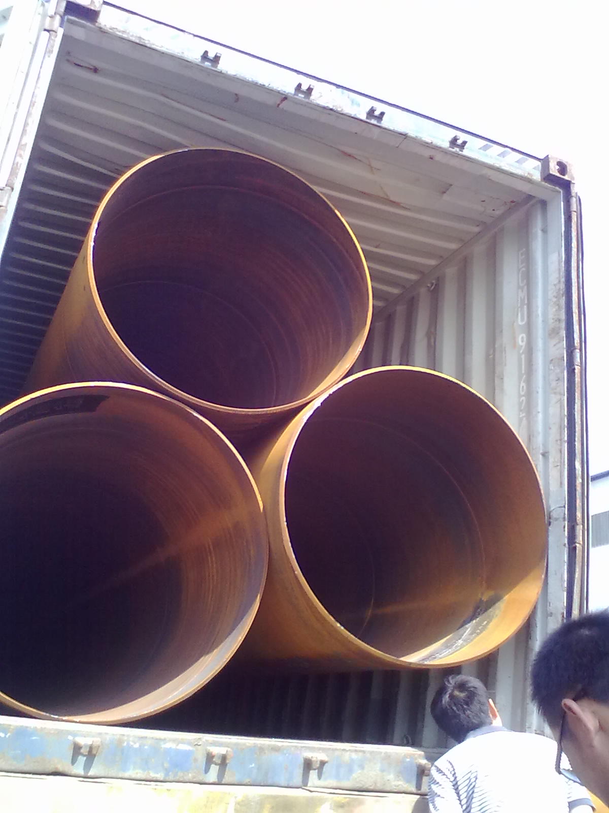 Quality A53 Gr.B spiral steel pipe for sale