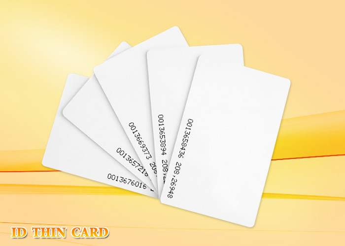 Quality Customized printing EM Thin 125khz RFID Proximity ID Card Anti - scratch for sale
