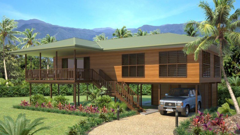 Quality Light Steel Wooden House Bungalow / Luxury Beach Bungalows For Thailand for sale