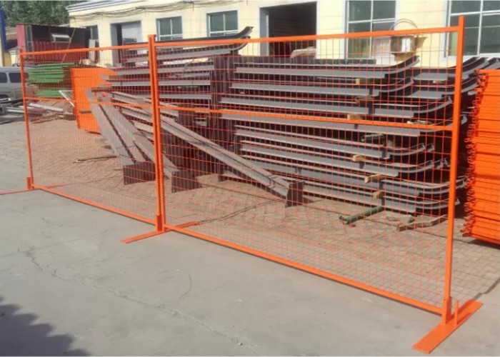 Quality Galvanized Powder Coated Temporary Fence Panels 300mm Customized Color for sale