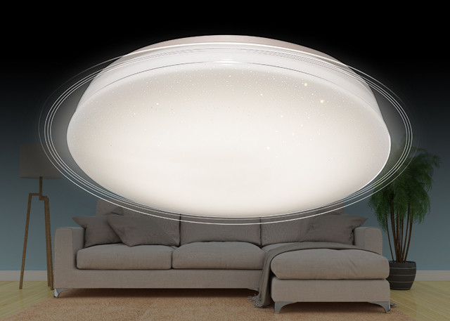 Quality Energy Efficient LED Oyster Light , High Brightness Wireless Ceiling Light For Living Room for sale