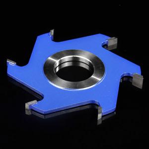 Quality Welded Grooving Profile Milling Cutter Custom Made Blue Colour Six Tooth for sale