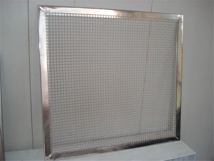 Quality Pre Crimped Woven Construction PVD Architectural Steel Mesh for sale