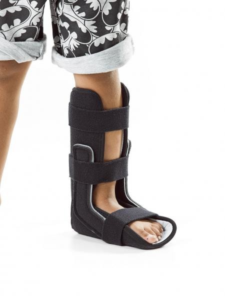 Quality Malleable Medical Ankle Brace With Aluminum Plate And Adjustable Angle for sale