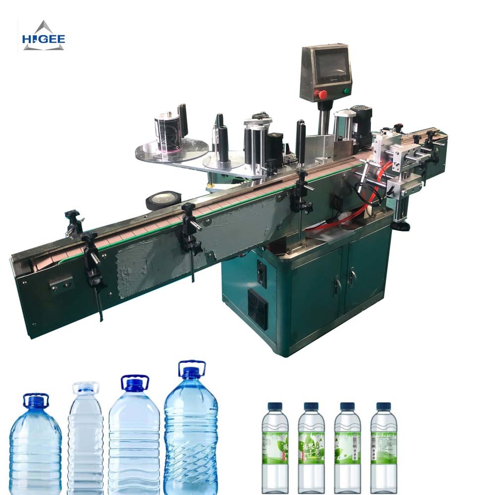 Quality Coupon USD300 Automatic bottle labeling machine with food can cat food can dog food can labeling machine for plastic bot for sale