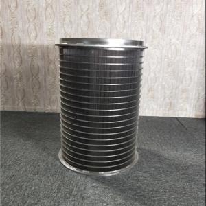 Quality Filter Coal 250 Micron D45 Wedge Wire Screen Panels barrel for sale
