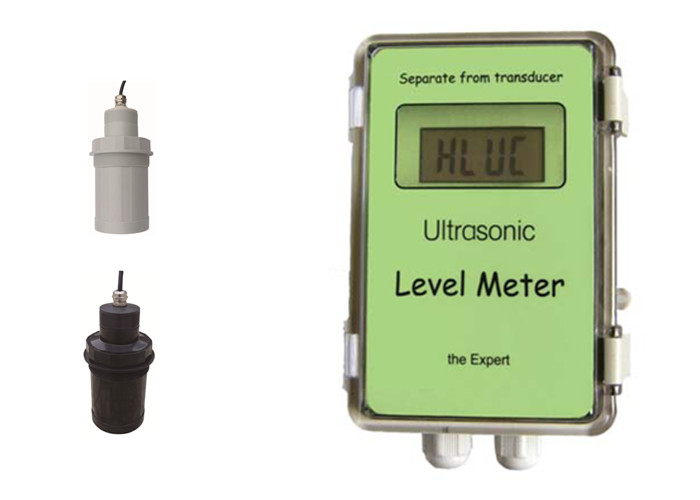 Quality Reliable Ultrasonic Type Level Transmitter , Ultrasonic / Fuel Tank Level Gauge for sale