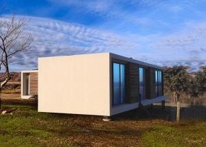 Quality Steel framed Luxury prefabricated Houses, Uruguay design Modern Houses China for sale