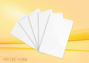Quality  1S50  PVC RFID 13.56Mhz Card Memory 8K Bit , IC Card  Original NXP Chip for sale