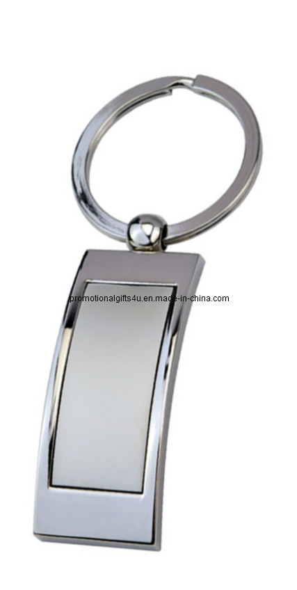 Quality Curved Square Key Tag wigh Imprint Logo for Promotion for sale