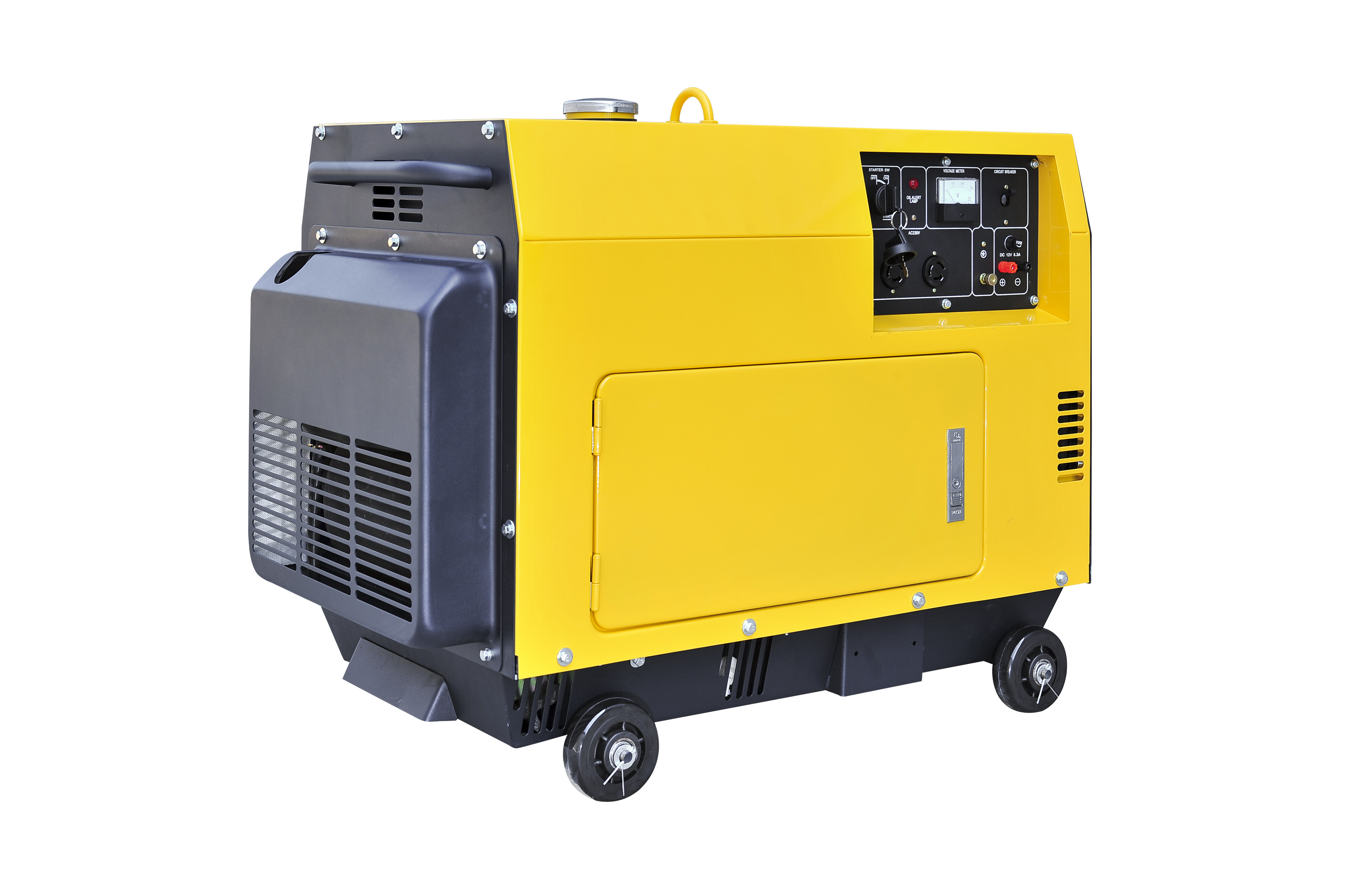Quality Small portable diesel generator 5kva single phase 6500T top quality in China for sale