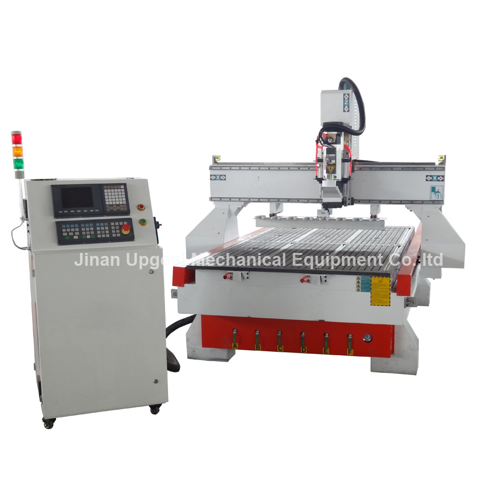 Quality Linear Auto Tool Changer CNC Router with Moving Tool Post for sale