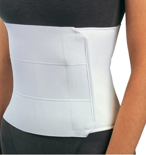 Quality Post Op Elastic Abdominal Binder Back Spine Brace With 3 Panel Construction for sale