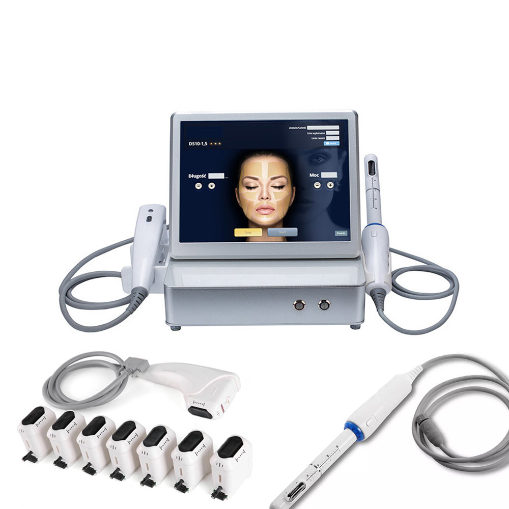 Quality 2 In 1 4d Hifu Machine Face For Neck Wrinkle Remover Machine 200W for sale