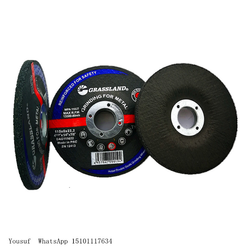 Quality 115x6x22.2mm Abrasive Cutting Wheel Metal 24 Grit for sale