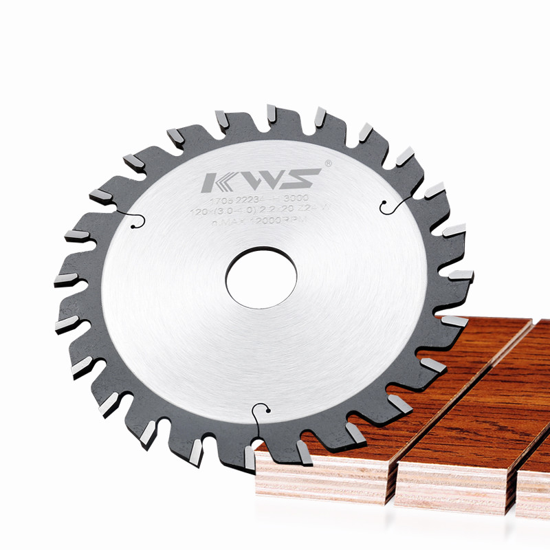 Quality 120*20*3.0-4.0*24T Tungsten Carbide Tipped TCT Saw Blade Circular For Scoring Wood Composites for sale