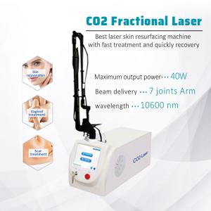Quality Portable Laser Skin Resurfacing Vaginal Tightening Fractional Co2 Laser Machine for sale