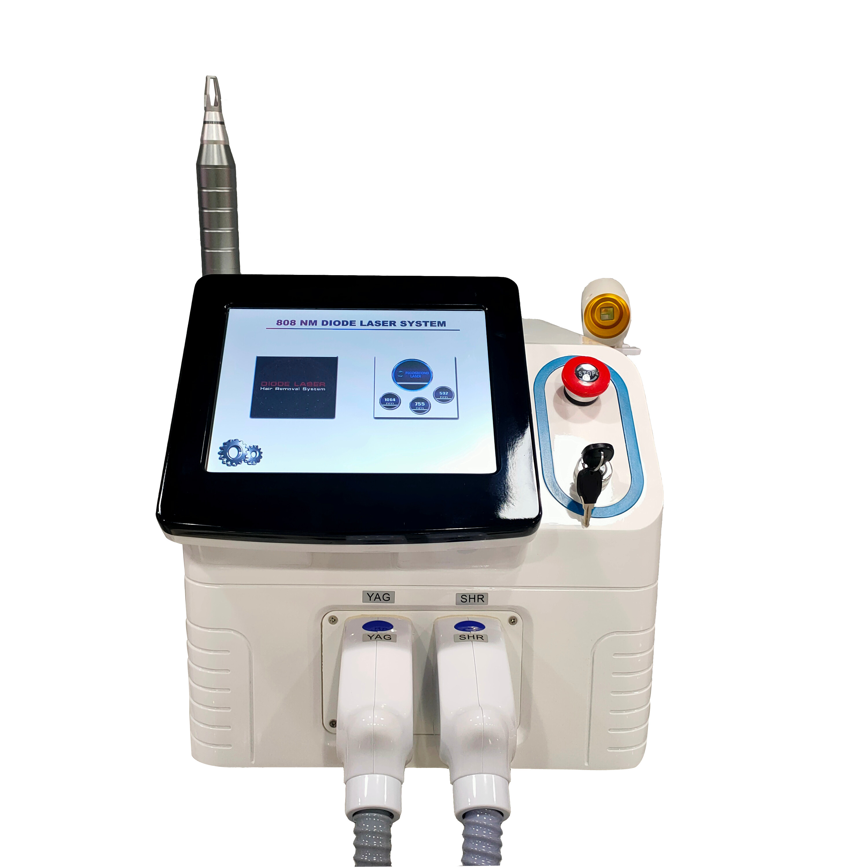 Quality 1000Mj ND YAG Laser Carbon Peel Machine 755nm 808nm 1064nm Diode Laser for sale