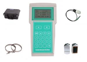Quality High Accuracy Handheld Ultrasonic Flow Meter , Ultrasonic Fluid Flow Meter for sale